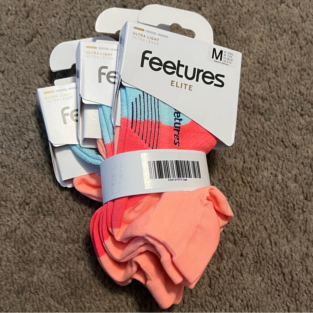 Feetures Elite Ultra Light Tab Socks
